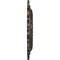 Ekena Millwork Orrington Medallion (Canopies up to 6 5/8"), 13 1/4"OD x 6 5/8"ID x 1 1/8"P, Bronze Blue Patina CM13ORBBS - alternate 3